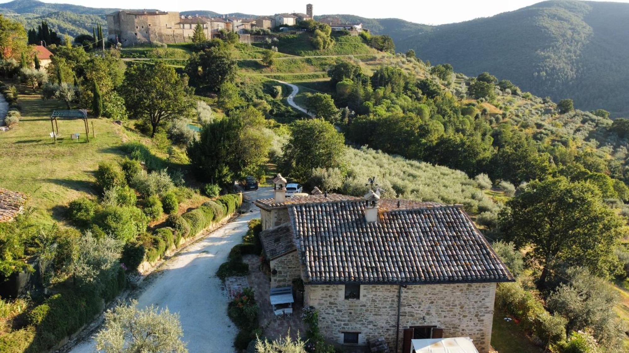 Il Casale Di Fiore Cannara Exteriör bild